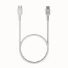 Kabel USB-C-USB-C PowerFlex 100W silikonowy 0.3m biały-15393733