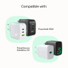Kabel USB-C-USB-C PowerFlex 100W silikonowy 0.3m zielony-15393891