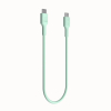 Kabel USB-C-USB-C PowerFlex 100W silikonowy 0.3m zielony-15393898