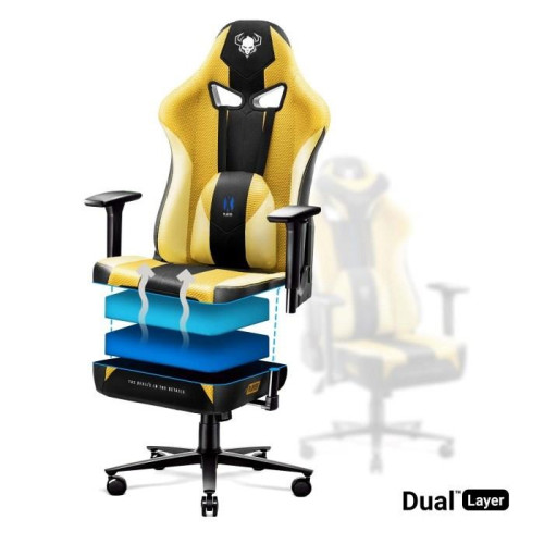 Fotel gamingowy DIABLO X-PLAYER 2.0 Dark Sunflower king fotel-15300704