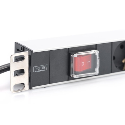 Listwa zasilająca do szaf rack (PDU) 19 cali 7x Schuko-15305872