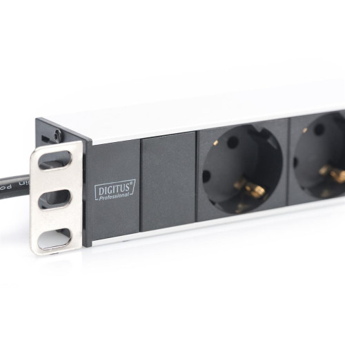 Listwa RACK DIGITUS DN-95401 (8 x UTE; 16 A; 2m; kolor czarny)-15305890