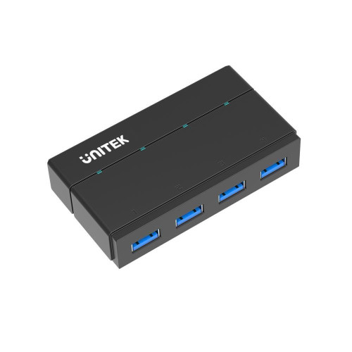 UNITEK Y-HB03001 huby i koncentratory USB 3.2 Gen 1 (3.1 Gen 1) Type-B 5000 Mbit/s Czarny-15346947