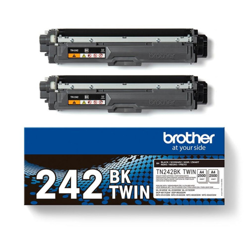 Brother TN-242BKTWIN kaseta z tonerem 2 szt. Oryginalny Czarny-15355367