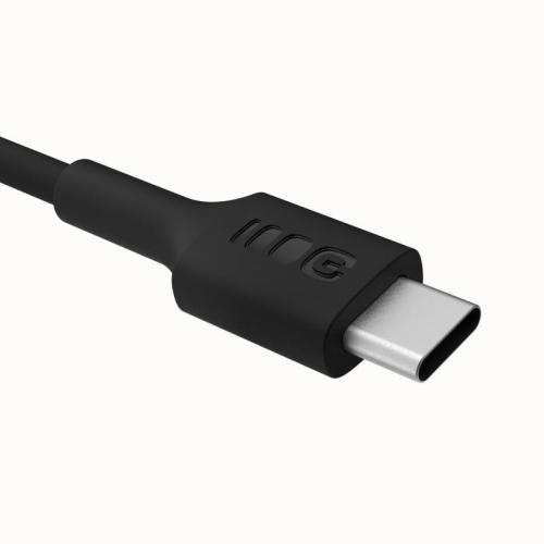 Kabel USB-C-USB-C PowerFlex 100W silikonowy 0.3m czarny-15393627