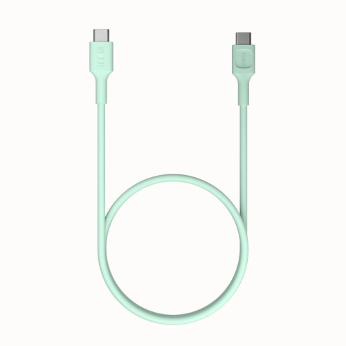 Kabel USB-C-USB-C PowerFlex 100W silikonowy 2m zielony-15393880