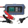 Qoltec Inteligentna mikroprocesorowa ładowarka z testerem baterii i funkcją naprawy 12V | 6A | LCD | Prostownik do aku