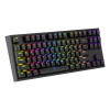 KLAWIATURA DLA GRACZY GENESIS THOR 404 TKL US PODŚWIETLENIE RGB MECHANICZNA CZARNA KAILH BOX BROWN-15438393