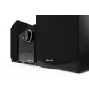 Sharp XL-B512(BK) Mikrosystem Hi-Fi, CD/FM/USB/Bluetooth v5.0, 45W, czarny Sharp | Mikrosystem Hi-Fi | XL-B512(BK) | Gni