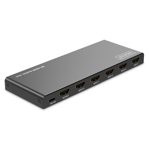 Digitus Przełącznik 8K HDMI, 5 x 1-15406367