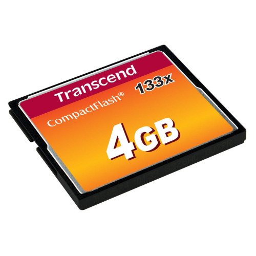 Transcend TS4GCF133 pamięć flash 4 GB Karta pamięci CompactFlash MLC-15417432