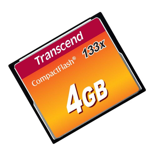 Transcend TS4GCF133 pamięć flash 4 GB Karta pamięci CompactFlash MLC-15417434