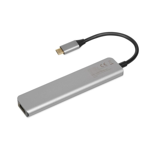 IBOX HUB USB IUH3SL4K SLIM USB3.2 HDMI 4K PD100W-15418533