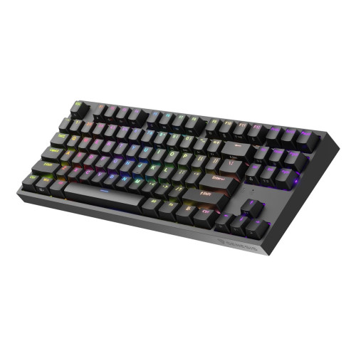 KLAWIATURA DLA GRACZY GENESIS THOR 404 TKL US PODŚWIETLENIE RGB MECHANICZNA CZARNA KAILH BOX BROWN-15438395