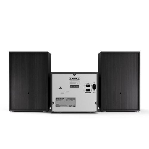 Sharp XL-B512(BK) Mikrosystem Hi-Fi, CD/FM/USB/Bluetooth v5.0, 45W, czarny Sharp | Mikrosystem Hi-Fi | XL-B512(BK) | Gni