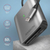 Axagon CRE-S3C czytnik kart USB 3.2 Gen 1 (3.1 Gen 1) Type-C Szary-15552347