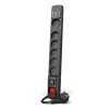 LISTWA ZASILAJĄCA ACAR S6 USB A+C 1.5M 6X 230V PL PD 3.0 QC CZARNA-14552023
