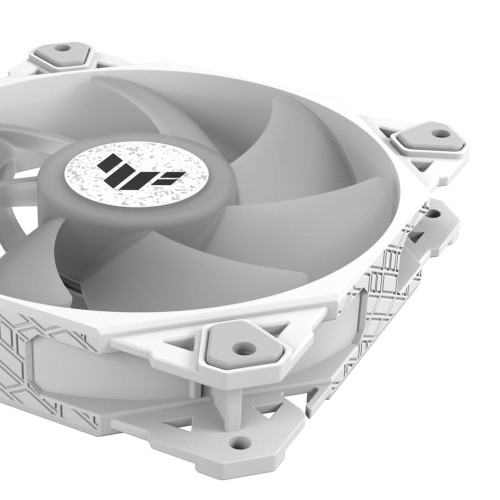 ASUS TUF GAMING TF120 ARGB WHITE EDITION Obudowa komputera Chłodnica powietrza 12 cm Biały 1 szt.-15540909