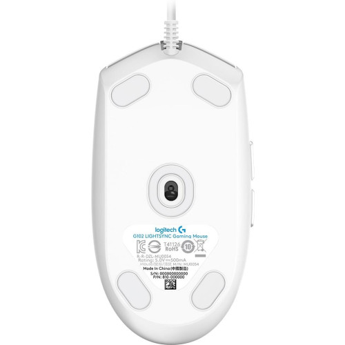 Logitech G G102 Gaming Mouse myszka USB Typu-A 8000 DPI-15543625