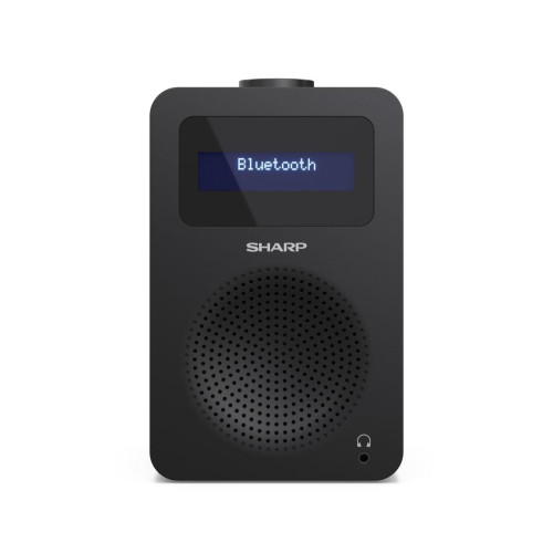 Sharp DR-430(BK) Radio cyfrowe, FM/DAB/DAB+, Bluetooth 5.0, Midnight Black Sharp | Nocna czerń | DR-430(BK) | Radio cyfr