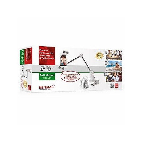 Barkan Mounting Systems T580 uchwyt Uchwyt pasywny Telefon komórkowy/Smartfon, Tablet/UMPC Biały-15570359