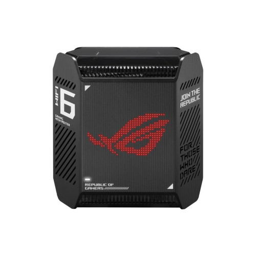 ASUS ROG Rapture GT6 (B-2-PK) Tri-band (2.4 GHz/5 GHz/5 GHz) Wi-Fi 6 (802.11ax) Czarny 4 Wewnętrzne-15598779
