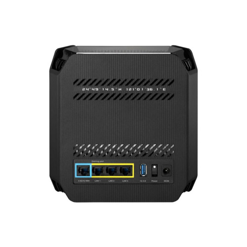 ASUS ROG Rapture GT6 (B-2-PK) Tri-band (2.4 GHz/5 GHz/5 GHz) Wi-Fi 6 (802.11ax) Czarny 4 Wewnętrzne-15598784