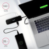 Axagon HMC-6GL stacja dokująca USB 3.2 Gen 1 (3.1 Gen 1) Type-C Czarny, Szary-15669378