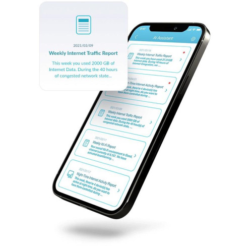 D-Link EAGLE PRO AI router bezprzewodowy Fast Ethernet Jedna częstotliwości (2,4 GHz) 4G Biały-15621898