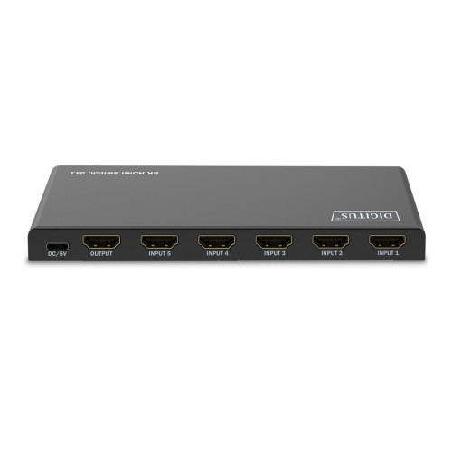 Digitus Przełącznik 8K HDMI, 5 x 1-15622502