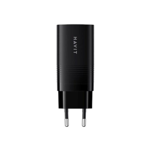 Ładowarka Havit UC20 EU USB-C+USB-C+USB-A (czarny)-15625285