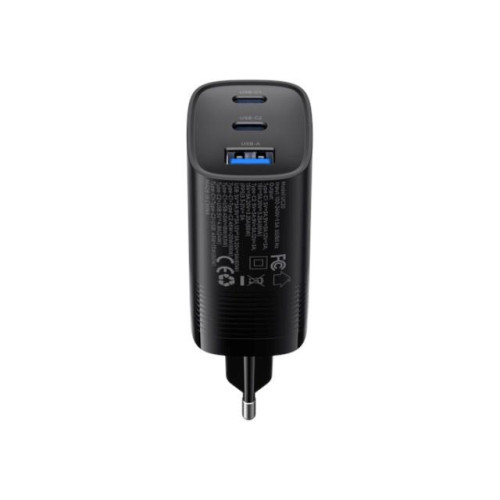 Ładowarka Havit UC20 EU USB-C+USB-C+USB-A (czarny)-15625286