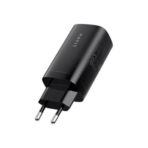 Ładowarka Havit UC20 EU USB-C+USB-C+USB-A (czarny)-15625287