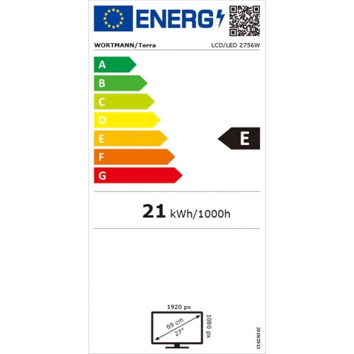 Wortmann AG TERRA 3030207 LED display 68,6 cm (27