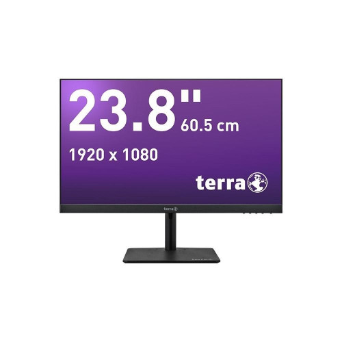 Wortmann AG TERRA 3030221 monitor komputerowy 60,5 cm (23.8") 1920 x 1080 px Full HD LED Czarny-14395285