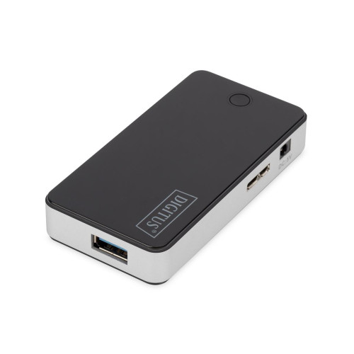 Digitus Hub USB 3.0, 4 porty, czarny-15678955