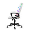 Fotel gamingowy Huzaro Force 2.5 RGB WHITE MESH-15702690