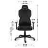 Fotel gamingowy Huzaro Combat 6.2 Black RGB-15745119