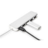 Digitus 4-portowy hub USB Type-C™ (USB 3.0) + PD-15762877