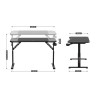 Biurko gamingowe Huzaro Hero 2.6 Black-15789240