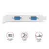 Axagon PCEA-S2N adapter Wewnętrzny RS-232-15795172