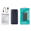 ADATA C100 Litowo-polimerowy (LiPo) 10000 mAh Czarny-15796378