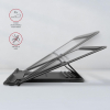 Axagon STND-L stojak na laptop Podstawka na notebooka Szary 40,6 cm (16
