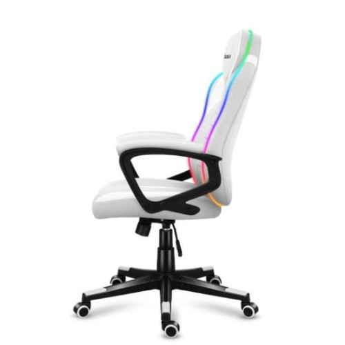 Fotel gamingowy Huzaro Force 2.5 RGB WHITE MESH-15702689