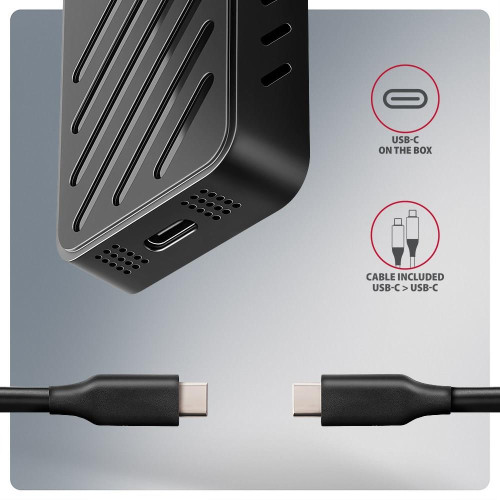 Obudowa zewnętrzna Axagon EEM2-20G do dysków M.2 NVMe / USB-C 3.2-15743971