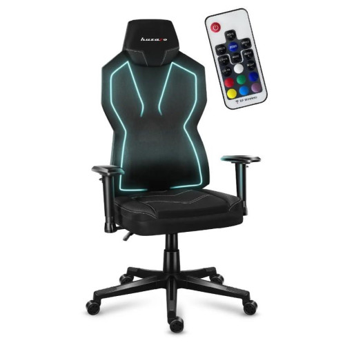 Fotel gamingowy Huzaro Combat 6.2 Black RGB