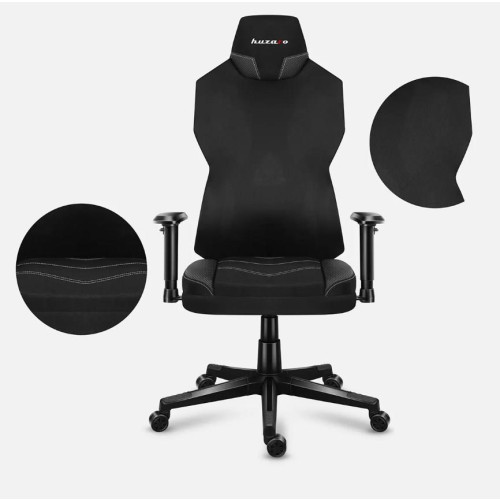 Fotel gamingowy Huzaro Combat 6.2 Black RGB-15745124