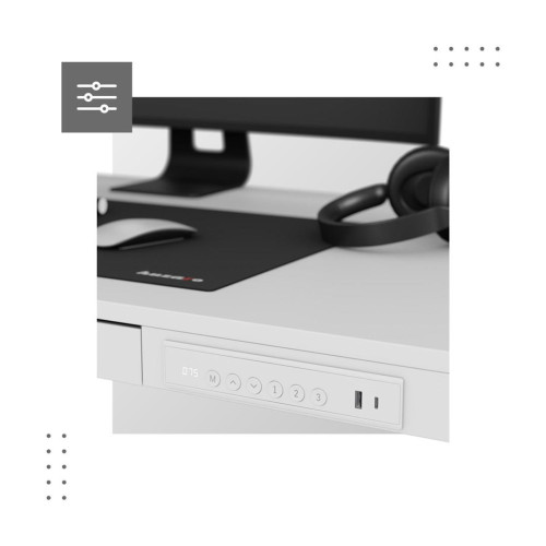 Biurko elektryczne MA-Leader 8.2 White-15745767