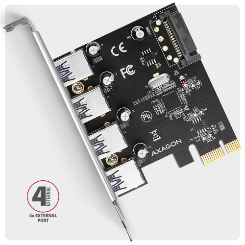 Axagon PCEU-430RS adapter Wewnętrzny USB 3.2 Gen 1 (3.1 Gen 1)-15751269