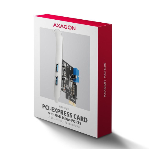 Axagon PCEU-232RS adapter Wewnętrzny USB 3.2 Gen 1 (3.1 Gen 1)-15751279